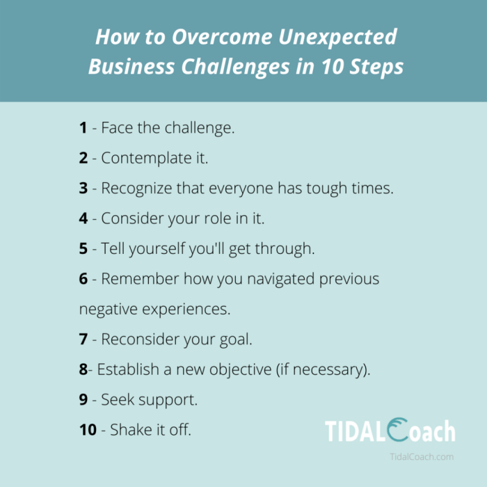 Challenges business overcome start them graphic debbie gregory Effective ways to overcome business challenges