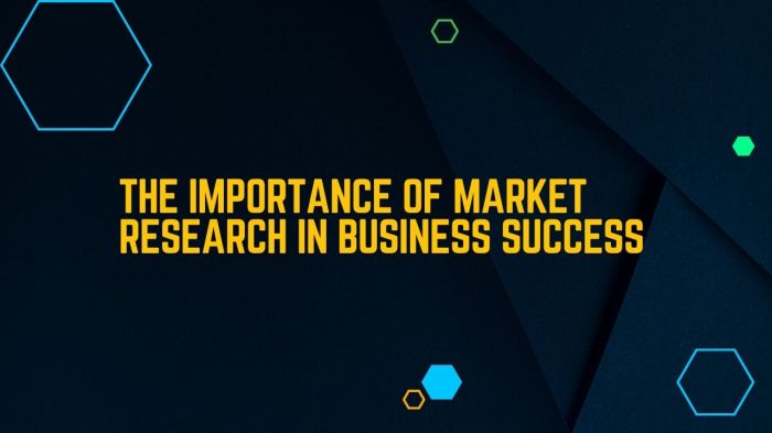 The importance of market research for business success